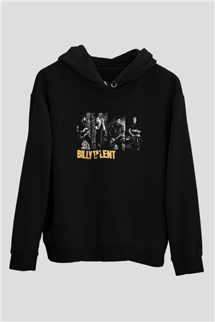 Billy Talent Siyah Unisex Kapüşonlu Sweatshirt