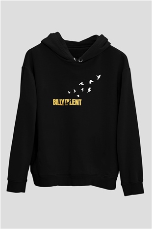 Billy Talent Siyah Unisex Kapüşonlu Sweatshirt