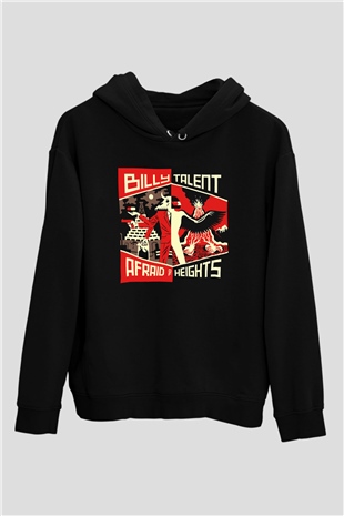 Billy Talent Siyah Unisex Kapüşonlu Sweatshirt