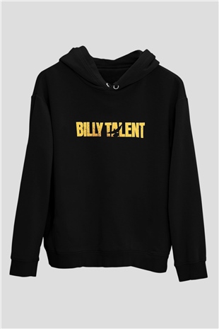 Billy Talent Siyah Unisex Kapüşonlu Sweatshirt