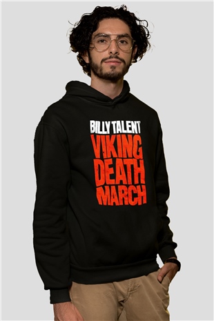 Billy Talent Siyah Unisex Kapüşonlu Sweatshirt