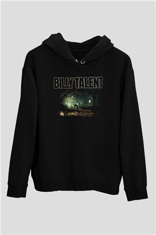 Billy Talent Siyah Unisex Kapüşonlu Sweatshirt