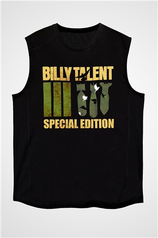 Billy Talent Siyah Unisex Kolsuz Tişört