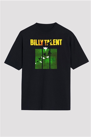 Billy Talent Siyah Unisex Oversize Tişört T-Shirt