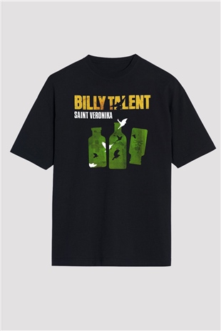 Billy Talent Siyah Unisex Oversize Tişört T-Shirt