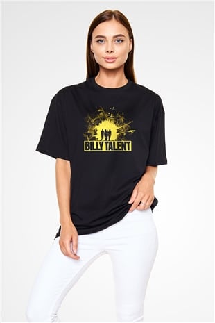 Billy Talent Siyah Unisex Oversize Tişört T-Shirt