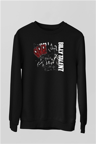 Billy Talent Siyah Unisex Sweatshirt