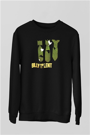 Billy Talent Siyah Unisex Sweatshirt