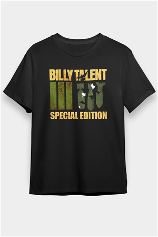 Billy Talent Siyah Unisex Tişört T-Shirt - TişörtFabrikası