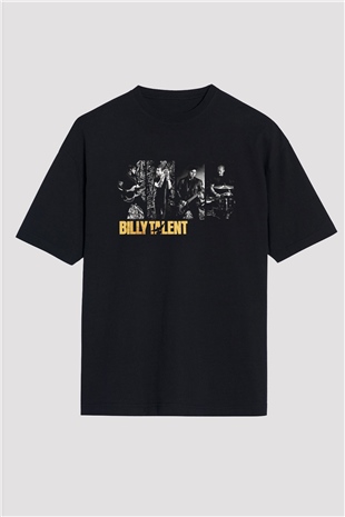 Billy Talent Siyah Oversize Tişört Oversize T-shirt - TişörtFabrikası