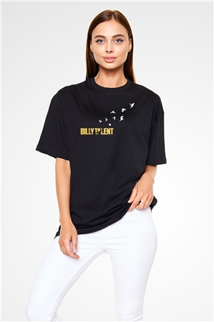 Billy Talent Siyah Oversize Tişört Oversize T-shirt - TişörtFabrikası