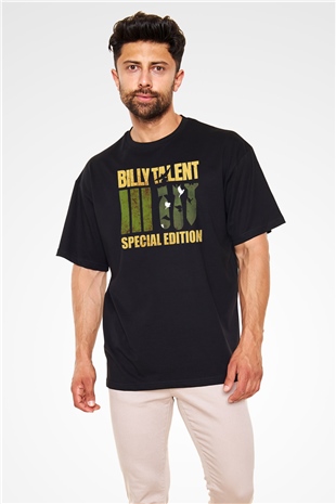 Billy Talent Siyah Oversize Tişört Oversize T-shirt - TişörtFabrikası