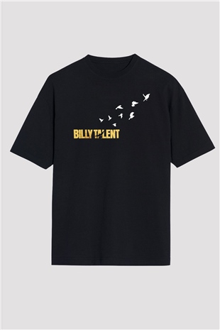 Billy Talent Siyah Oversize Tişört Oversize T-shirt - TişörtFabrikası