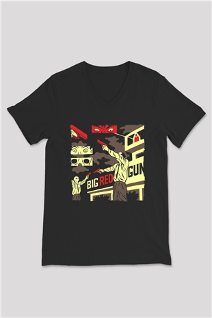 Billy Talent Siyah Unisex V Yaka Tişört