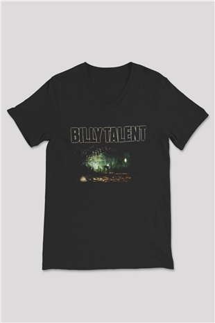 Billy Talent Siyah Unisex V Yaka Tişört