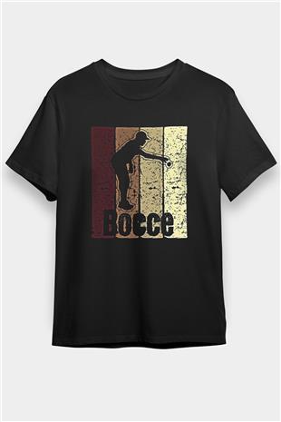 Binicilik - Riding Baskılı Unisex Siyah Tişört - Tshirt
