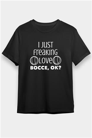 Binicilik - Riding Baskılı Unisex Siyah Tişört - Tshirt