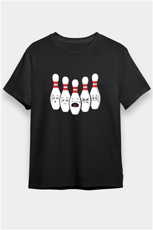 Binicilik - Riding Baskılı Unisex Siyah Tişört - Tshirt