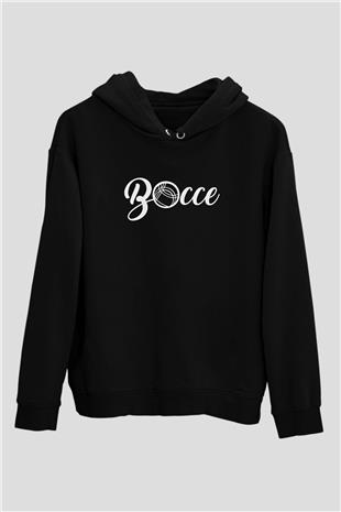 Binicilik - Riding Baskılı Unisex Siyah Hoodie