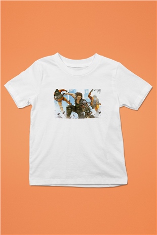 Bionic Commando Beyaz Unisex Çocuk Tişört