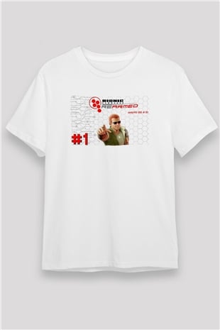 Bionic Commando Beyaz Unisex Tişört T-Shirt