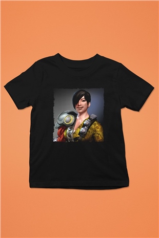 Bionic Commando Siyah Unisex Çocuk Tişört