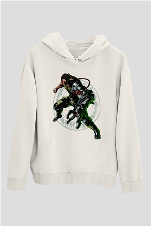 Bionic Commando Siyah Unisex Hoodie