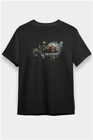 Bionic Commando Siyah Unisex Tişört T-Shirt