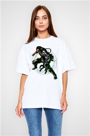 Bionic Commando Siyah Oversize Tişört Oversize T-shirt