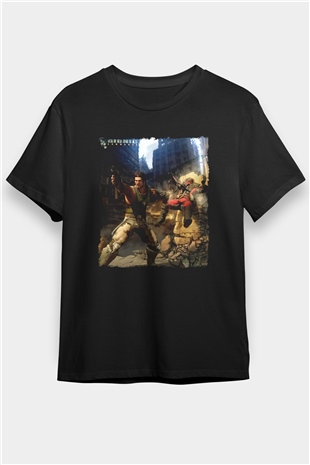 Bionic Commando Siyah Unisex Tişört T-Shirt