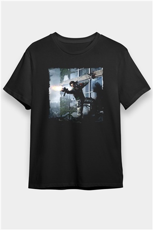 Bionic Commando Siyah Unisex Tişört T-Shirt