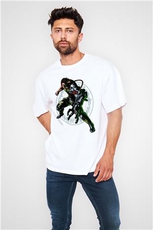 Bionic Commando Siyah Oversize Tişört Oversize T-shirt