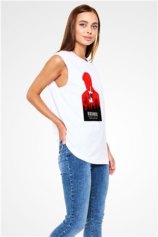 BioShock Beyaz Unisex Kolsuz Tişört