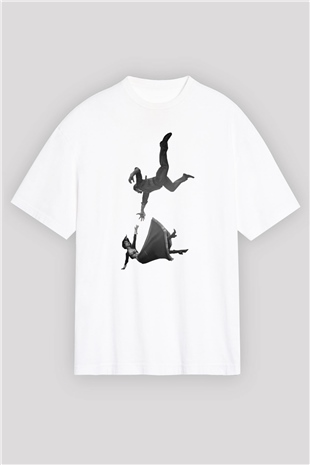 BioShock Beyaz Unisex Oversize Tişört T-Shirt