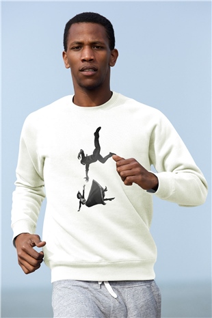 BioShock Beyaz Unisex Sweatshirt