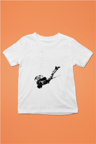 Bioshock James Baskılı Beyaz Unisex Beyaz Çocuk Tişört - Tshirt