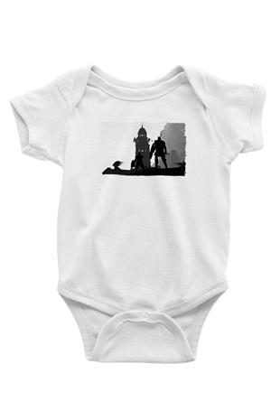 Bioshock James Baskılı Unisex Siyah Bebek Body - Zıbın