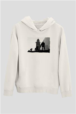 Bioshock James Baskılı Unisex Siyah Kapüşonlu Sweatshirt