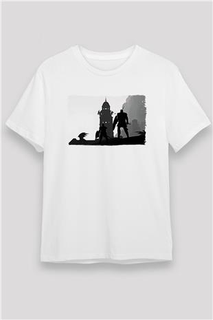 Bioshock James Baskılı Unisex Siyah Tişört - Tshirt