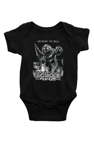 BioShock Siyah Bebek Body - Zıbın