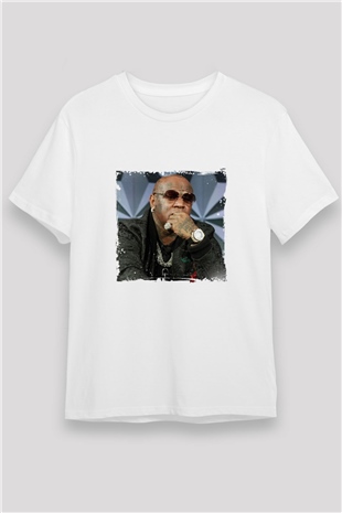 Birdman Baskılı Unisex Beyaz Tişört