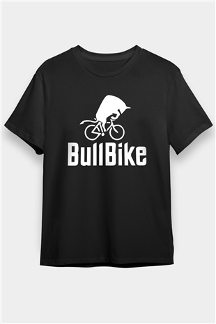 Bisiklet Siyah Unisex Tişört T-Shirt - TişörtFabrikası