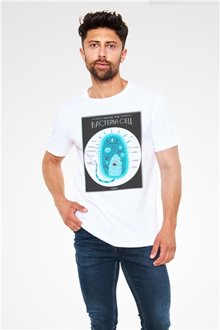 Biyolog Beyaz Unisex Tişört T-Shirt - TişörtFabrikası