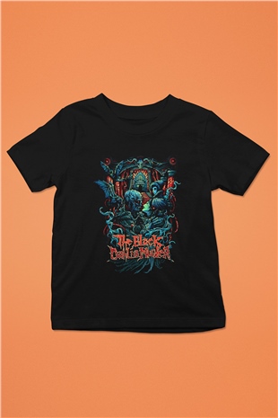 Black Dahlia Murder Baskılı Siyah Unisex Çocuk Tişört