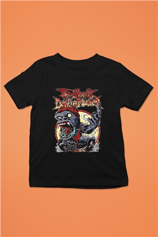 Black Dahlia Murder Baskılı Siyah Unisex Çocuk Tişört