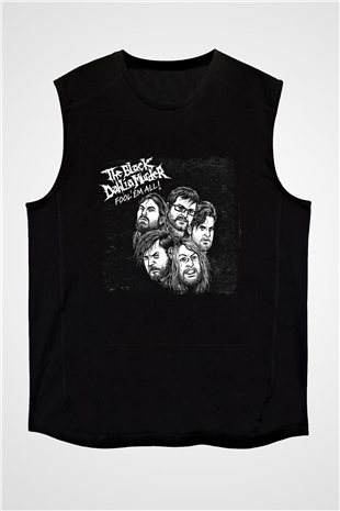 Black Dahlia Murder Baskılı Unisex Siyah Kolsuz Tişört