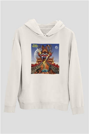 Black Dahlia Murder Beyaz Unisex Kapüşonlu Sweatshirt