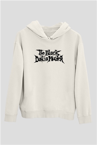 Black Dahlia Murder Beyaz Unisex Kapüşonlu Sweatshirt