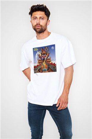 Black Dahlia Murder Beyaz Oversize Tişört Oversize T-shirt - TişörtFabrikası