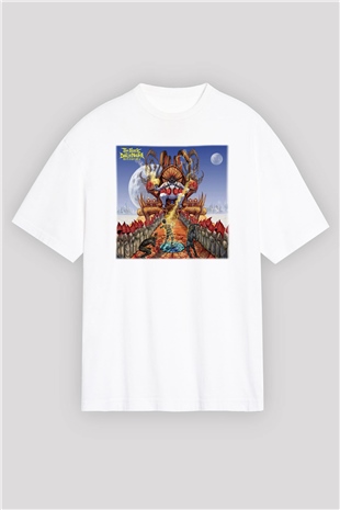 Black Dahlia Murder Beyaz Oversize Tişört Oversize T-shirt - TişörtFabrikası